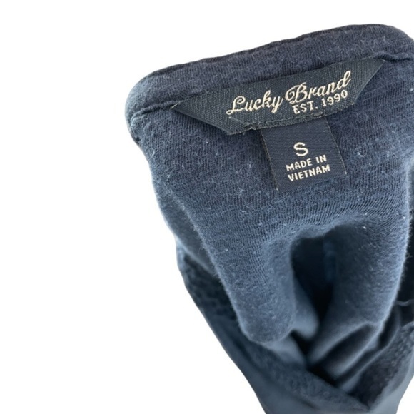 Lucky Brand Top 3/4 Sleeves Size Small - Picture 4 of 4